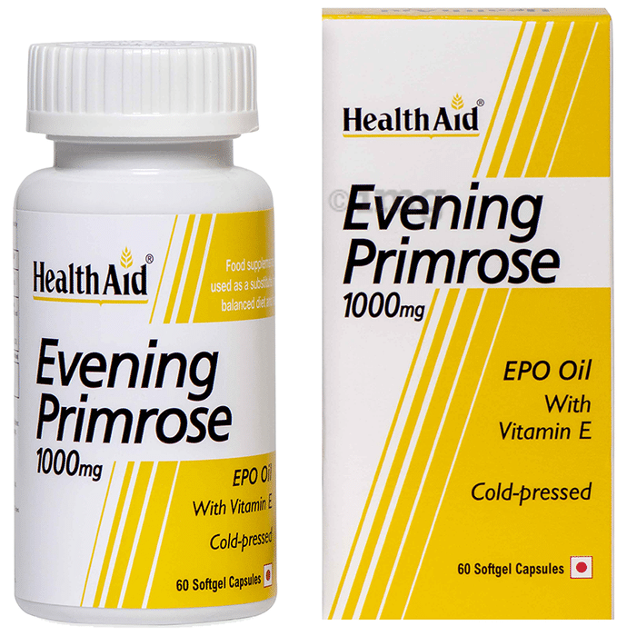 HealthAid Evening primrose 1000mg Capsule