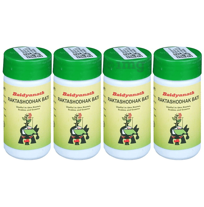 Baidyanath (Jhansi) Rakta Shodhak Bati Tablet (50 Each)