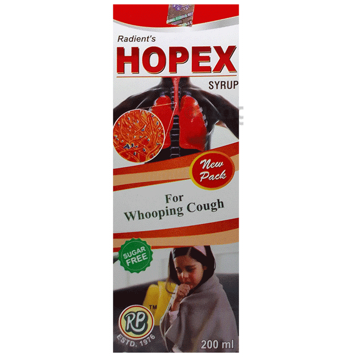 Radient Hopex Syrup Sugar Free