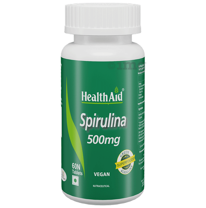 HealthAid Spirulina 500 mg