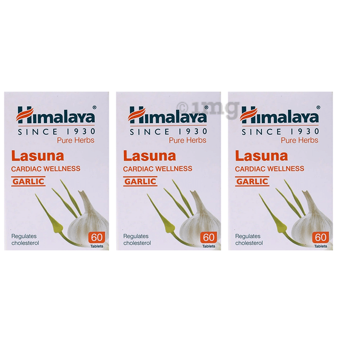 Himalaya Wellness Lasuna Cardiac Wellness Tablet (60 Each)