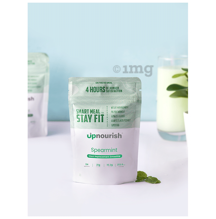 Upnourish Spearmint Meal Replacement Smoothie (50gm Each)