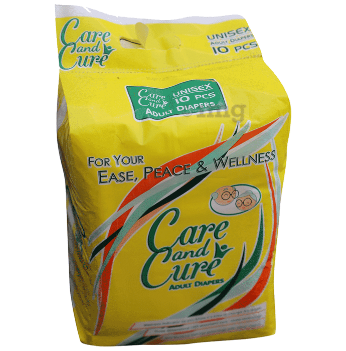 Care and Cure Adult Diaper Large