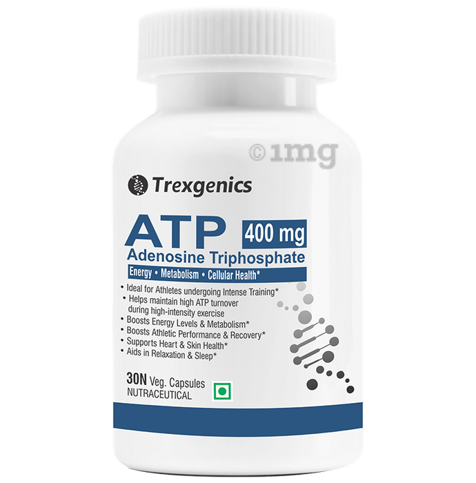 Trexgenics ATP Adenosine Triphosphate 400mg Veg Capsule