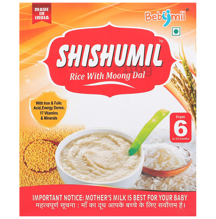 Bebymil Shishumil Rice with Moong Dal 6M+