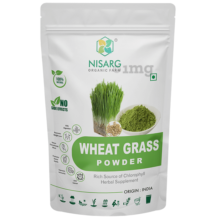 Nisarg Organic Farm Wheat Grass Powder