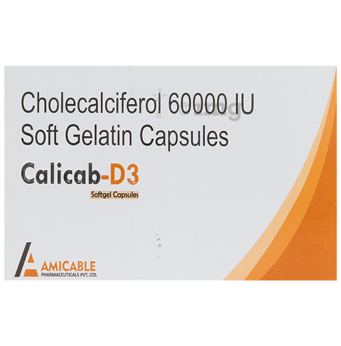 Calicab-D3 Softgel Capsule