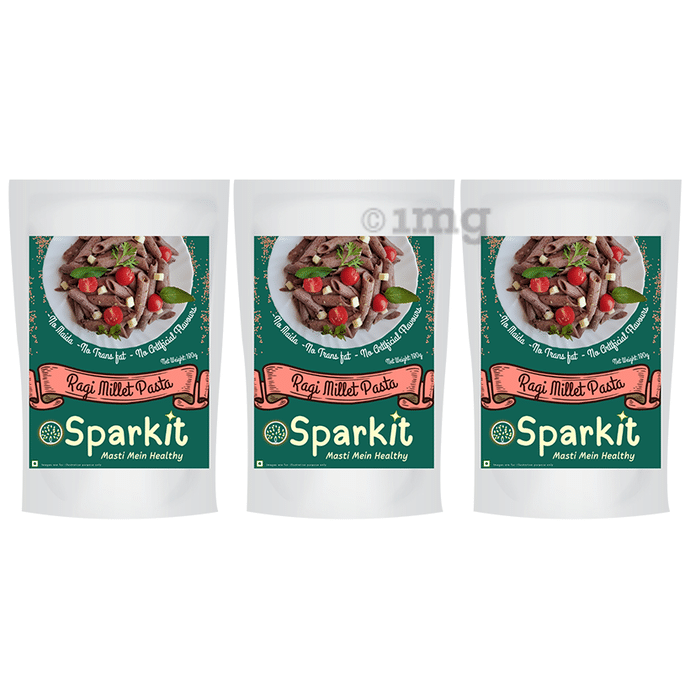 Sparkit Ragi Millet Pasta (180gm Each)