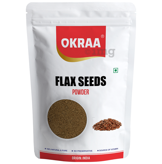 Okraa Flax Seed Powder