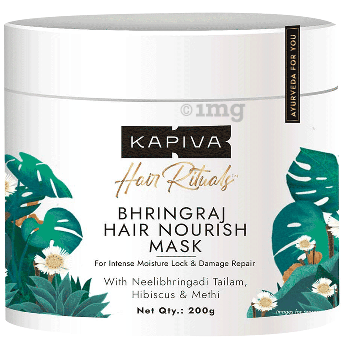 Kapiva Hair Rituals Bhringraj Nourish Hair Mask