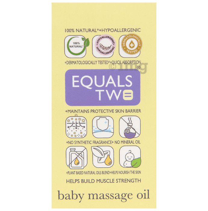 Equals Two Baby Massage Oil
