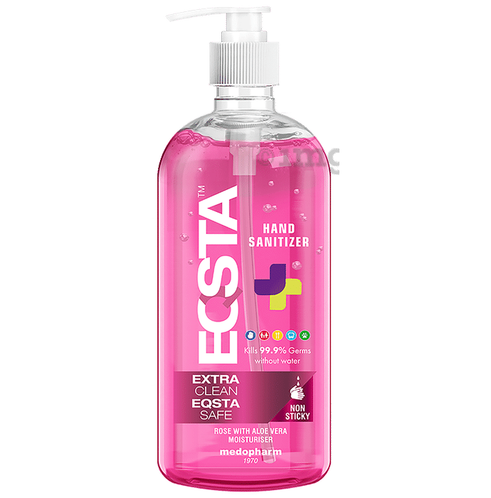 Eqsta Rose with Aloe Vera Moisturiser Hand Sanitizer