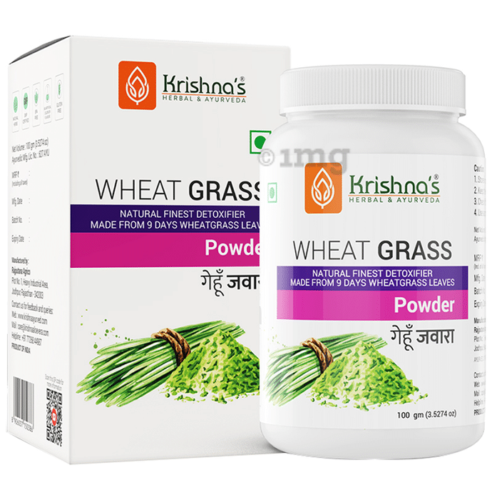 Krishna's Wheat Grass Powder