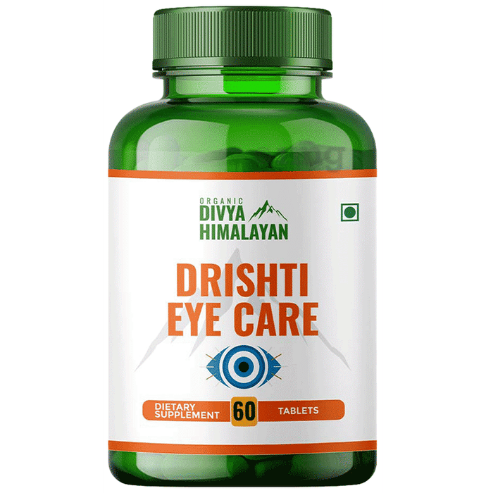 Divya Himalayan Drishti Eye Care Tablet Buy bottle of 60.0 tablets at