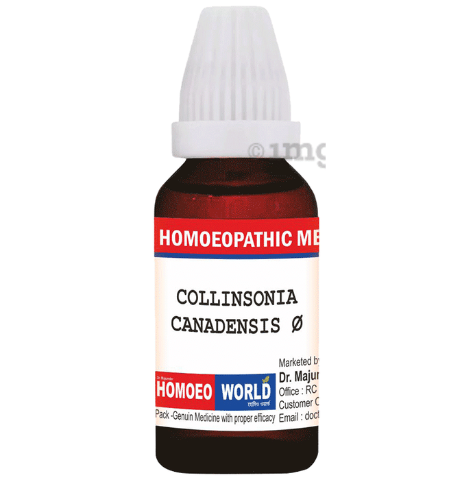 Dr. Majumder Homeo World Collinsonia Canadensis Mother Tincture (30ml Each) Q