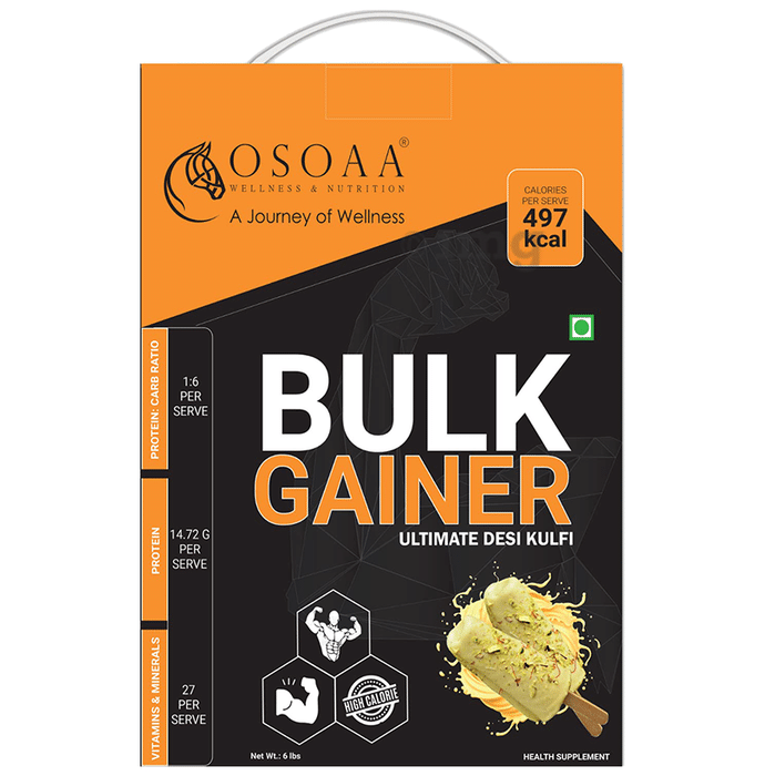 OSOAA Bulk Mass Gainer 1:6 Ultimate Desi Kulfi