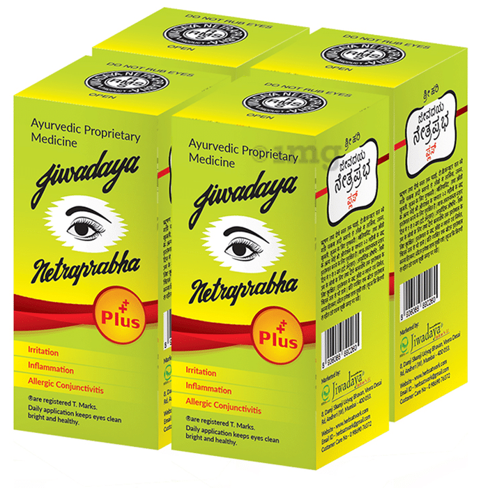 Jiwadaya Netraprabha Plus Eye Drop (10ml Each)