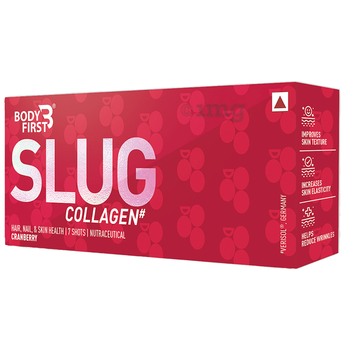 Body First Collagen Slug (20ml Each) Cranberry