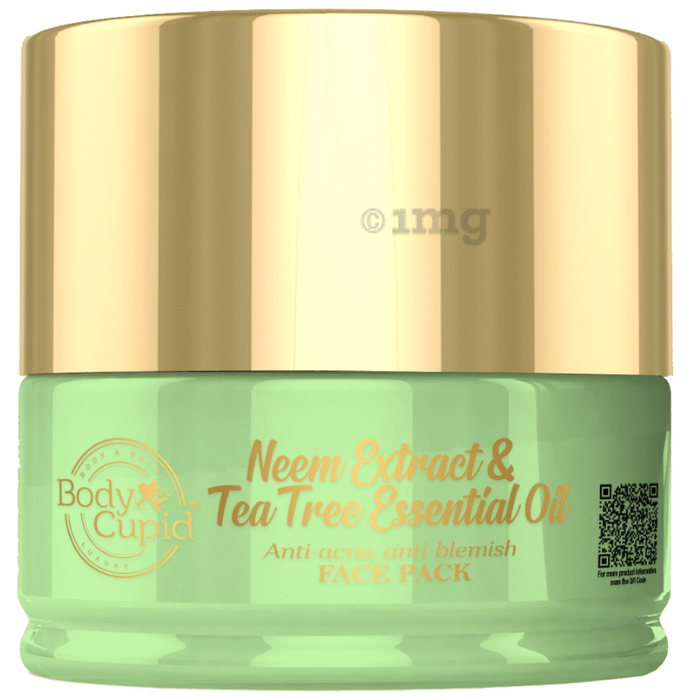 Body Cupid Neem Extract & Tea Tree Essential Oil Face Pack