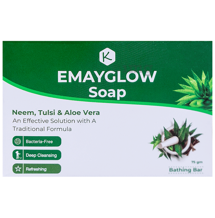 Emayglow Neem, Tulsi & Aloe Vera (75gm Each)