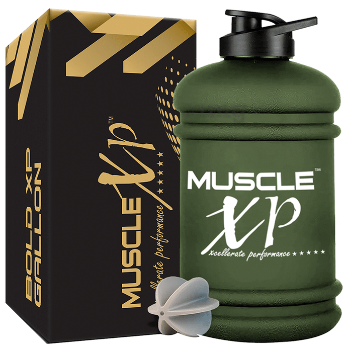 MuscleXP BoldXP Gallon Water Bottle (2.2Ltr) Green