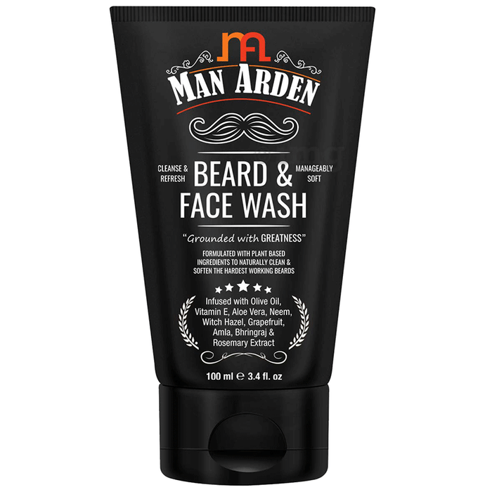 Man Arden Beard & Face Wash
