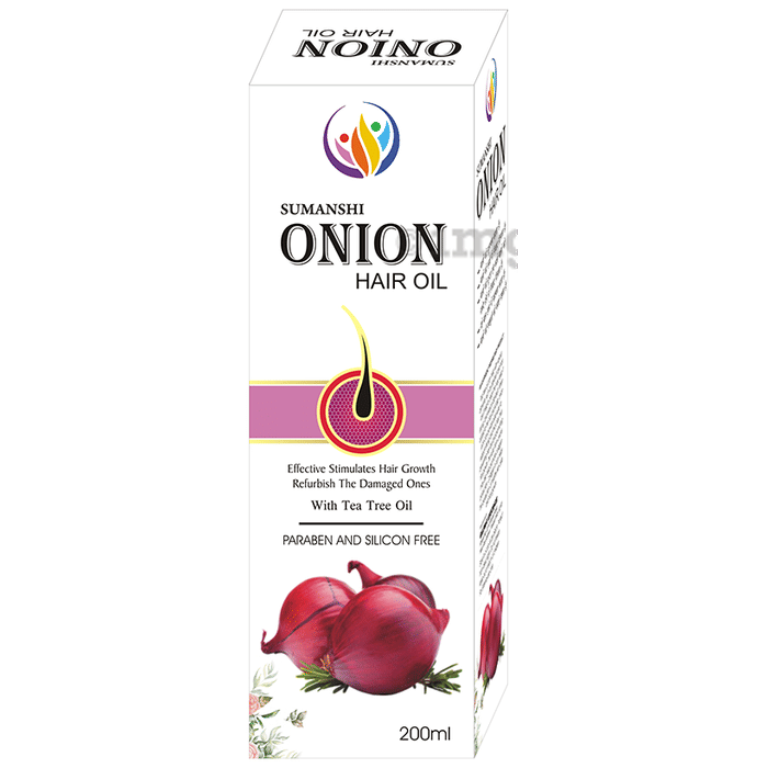 Sumanshi Onion Hair Oil Buy bottle of 200.0 ml Oil at best price in