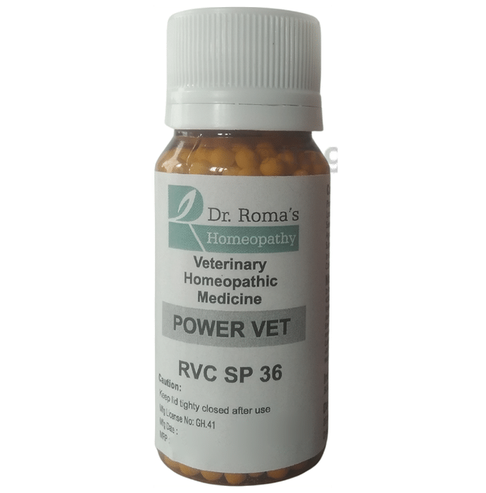 Dr. Romas Homeopathy RVC SP 36 Power Vet Globules