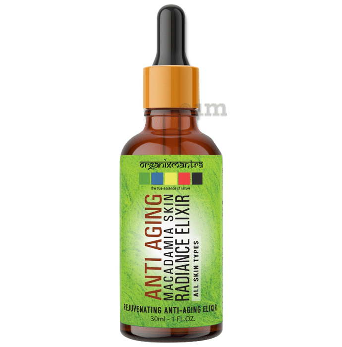 Organix Mantra Anti Aging Macadamia Skin Radiance Elixir