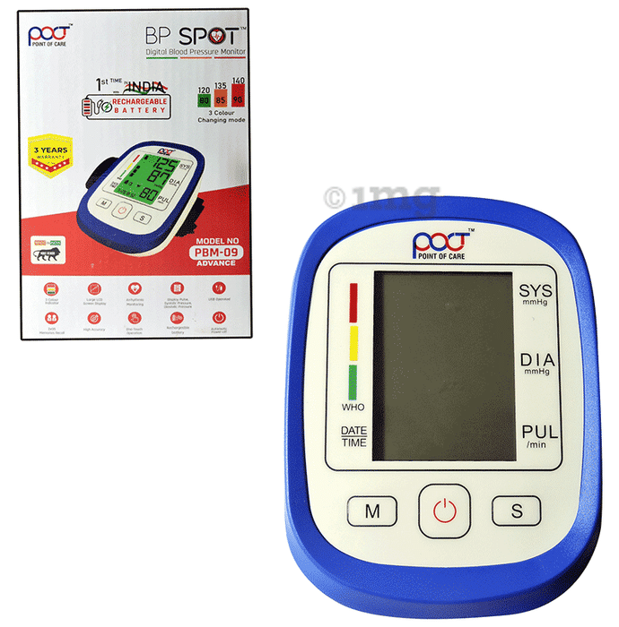 Point Of Care BP Spot Digital Blood Pressure Monitor
