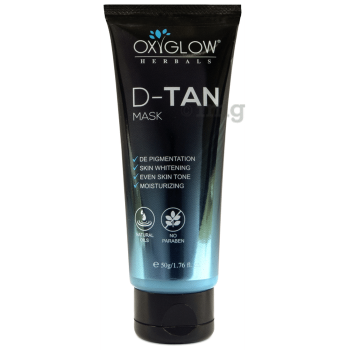 Oxyglow Herbals D Tan Mask