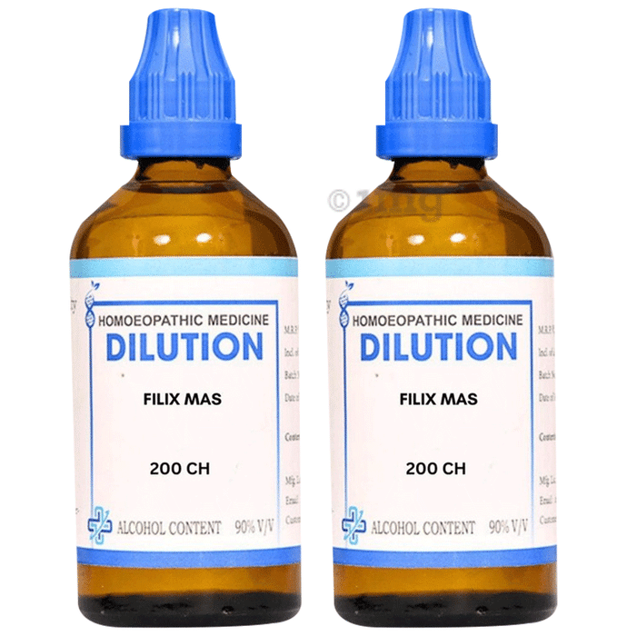 LDD Bioscience  Filix Mas Dilution (100ml Each) 200 CH