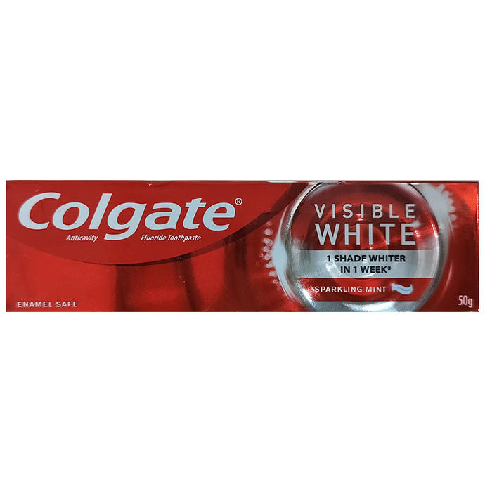 Colgate Visible White | Teeth Whitening Fluoride Toothpaste