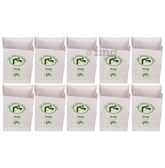 Shakuntla Shakuntla Absorbent Vomiting/Sickness Bag | Its Converted Liquid into Gel (Absorbent Capacity 600-750ml)