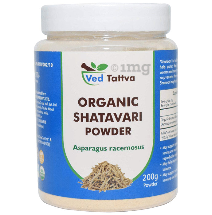 Ved Tattva Organic Shatavari Asparagus Racemosus Powder