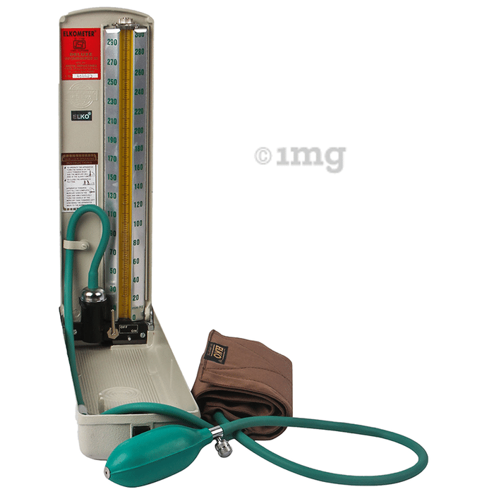 Elko EL 320 Deluxe Mercury Sphygmomanometer Blood Pressure Monitor