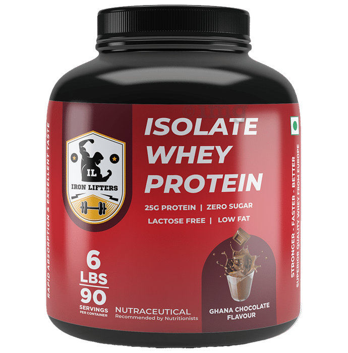 Iron Lifters Isolate Whey Protein Powder Ghana Chocolate