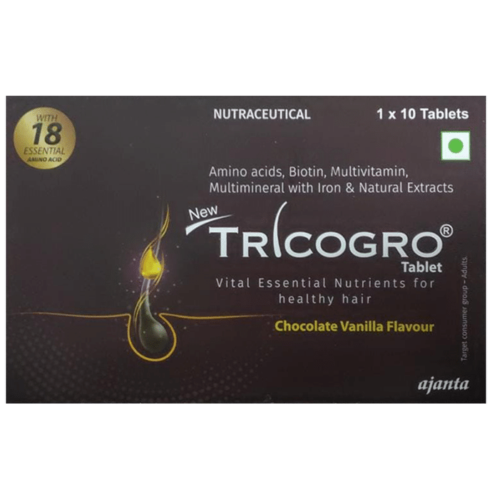 New Tricogro Tablet Chocolate and Vanilla