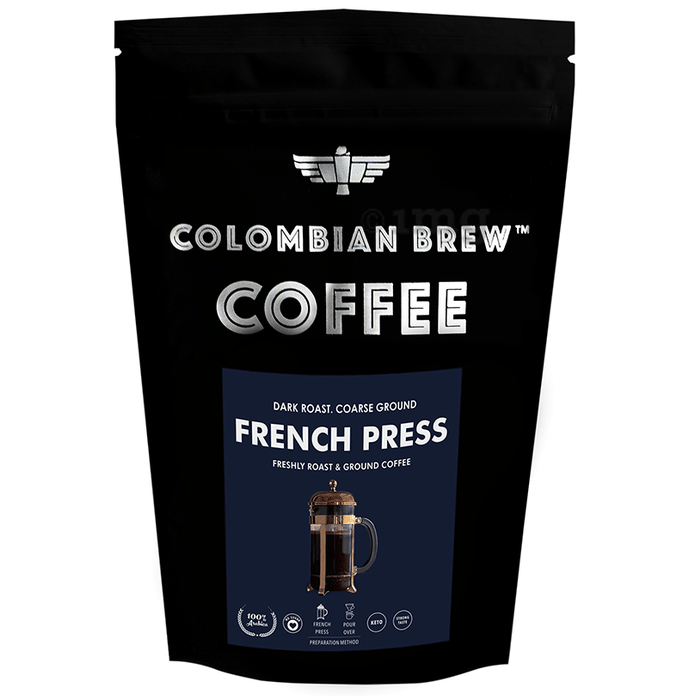 Colombian Brew French Press Freshly Roast & Ground Coffee