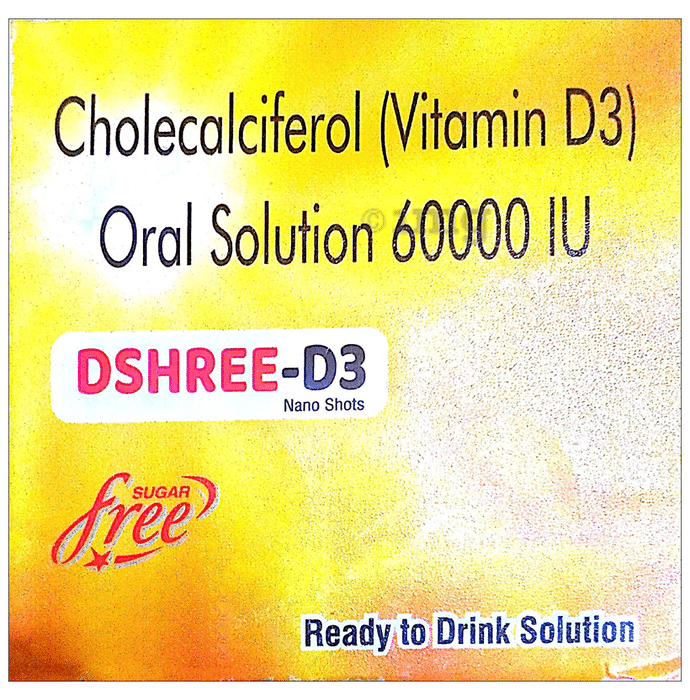 Dshree-D3 Nano Shot (5ml Each) Sugar Free