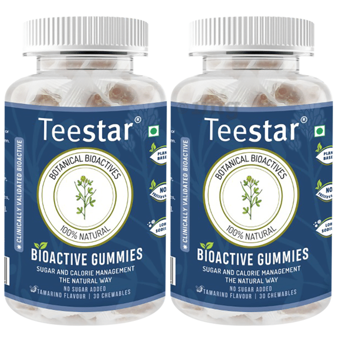 Teestar Botanical Bioactives Gummies (30 Each) Tamarind