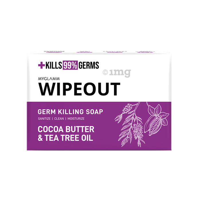 Myglamm Combo Pack of Wipeout Germ Killing Soap (75gm Each)