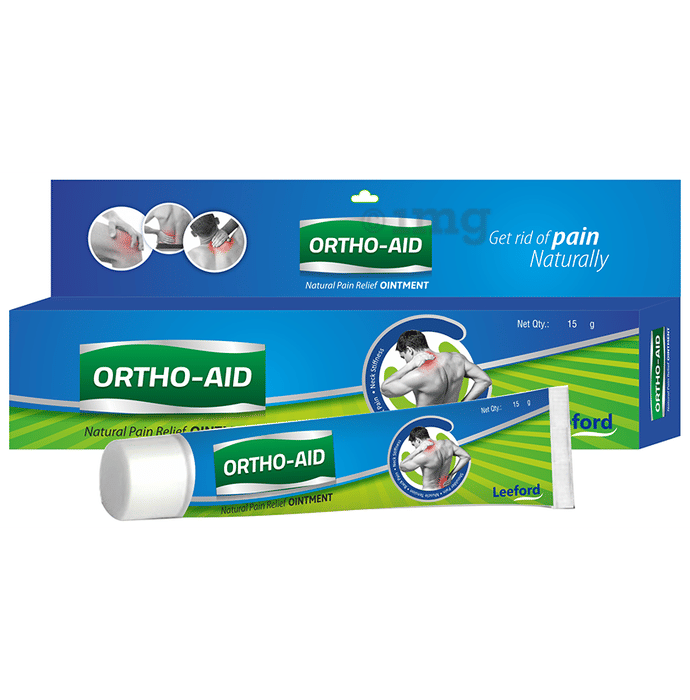 OrthoAid Natural Pain Relief Ointment Buy tube of 15.0 gm Ointment at