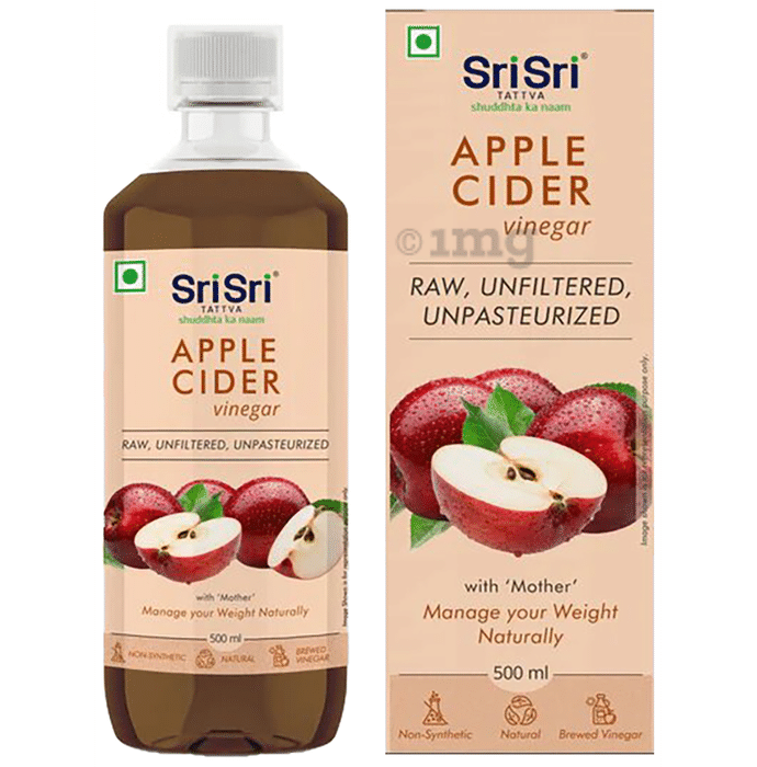 Sri Sri Tattva Apple Cider Vinegar for Weight Management | ACV Juice