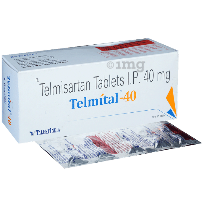 Telmital 40 Tablet
