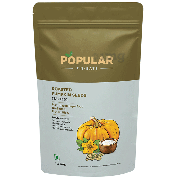 Popular Essentials Roasted Pumpkin Seeds Salted