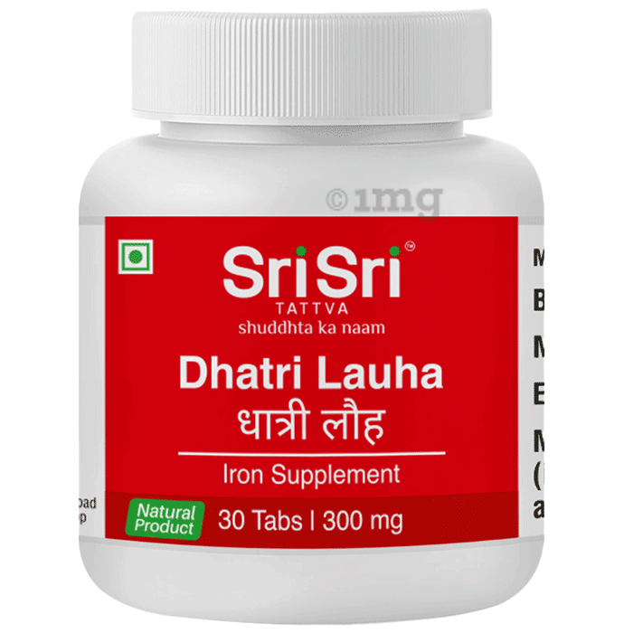 Sri Sri Tattva Dhatri Lauha 300mg Tablet