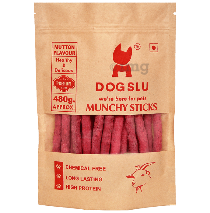 Dogslu Munchy Stick Pet Food Mutton Flavour
