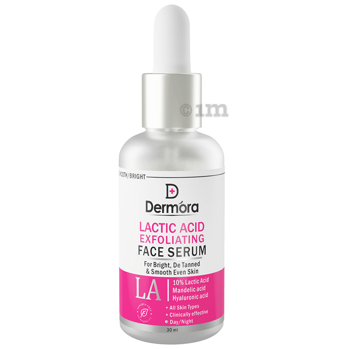 Dermora Lactic Acid Exfoliating Face Serum