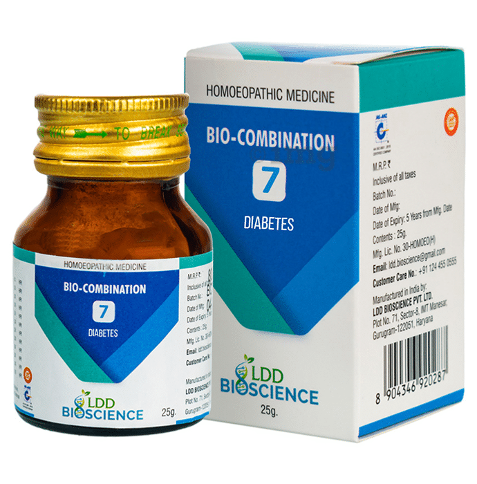 LDD Bioscience Bio-Combination 7 Diabetes Tablet
